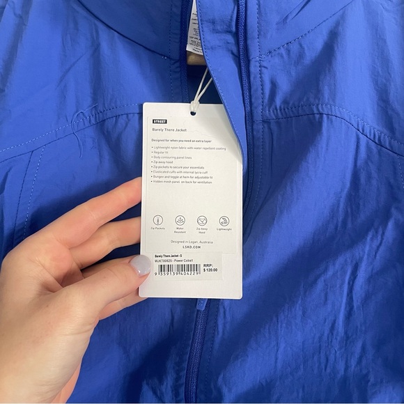NWT LSKD Barely There Jacket - Royal Blue - Picture 3 of 4